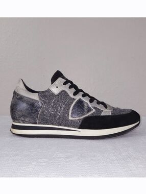 Phillipe Model Tropez X Metallic Platform Sneakers